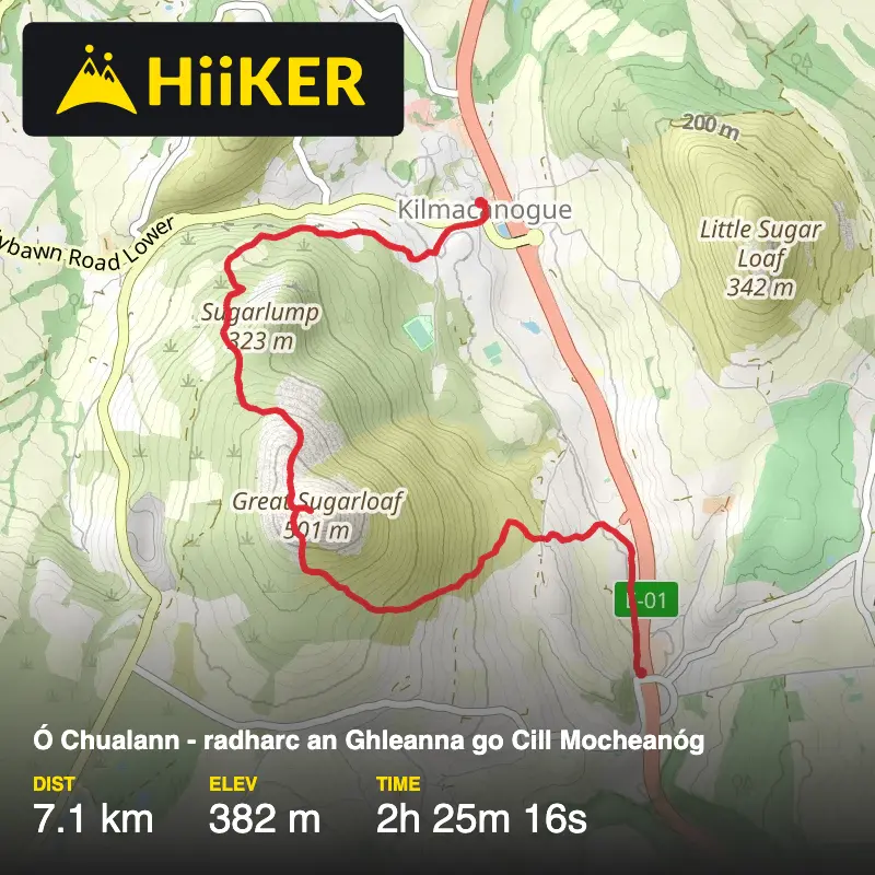 A map preview of the recording Ó Chualann - radharc an Ghleanna go Cill Mocheanóg .