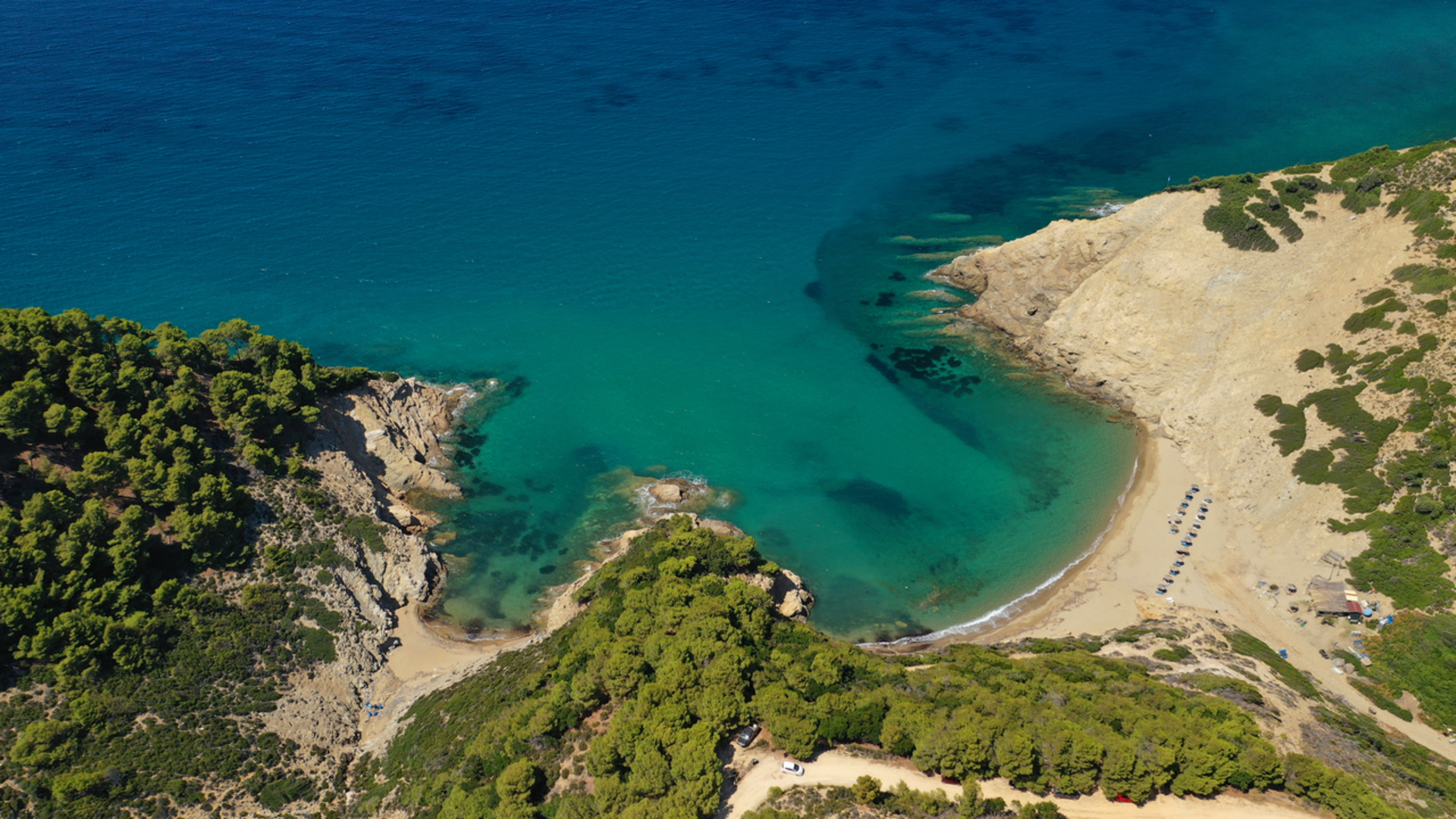 An image depicting the trail Eikonistria Mon - Meghalos Aselinos - Eikonistria Mon Trail and its surrounding area.