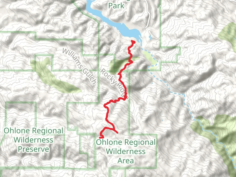 Rocky Ridge - Ohlone Wilderness Trail