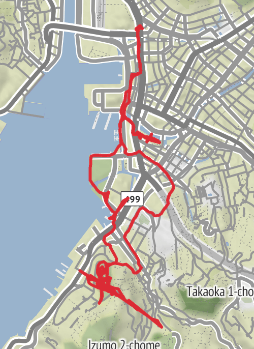 Nagasaki and Glover Garden mobile static map