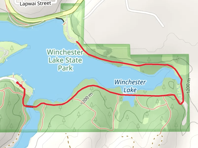 Lake Shore Trail - Winchester Lake