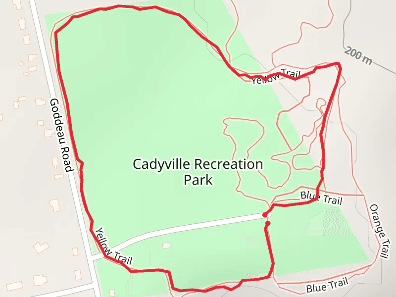 Cadyville Recreation Park Loop