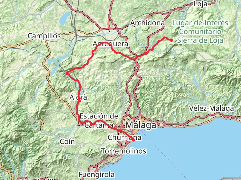 GR 248 Gran Senda del Guadalhorce