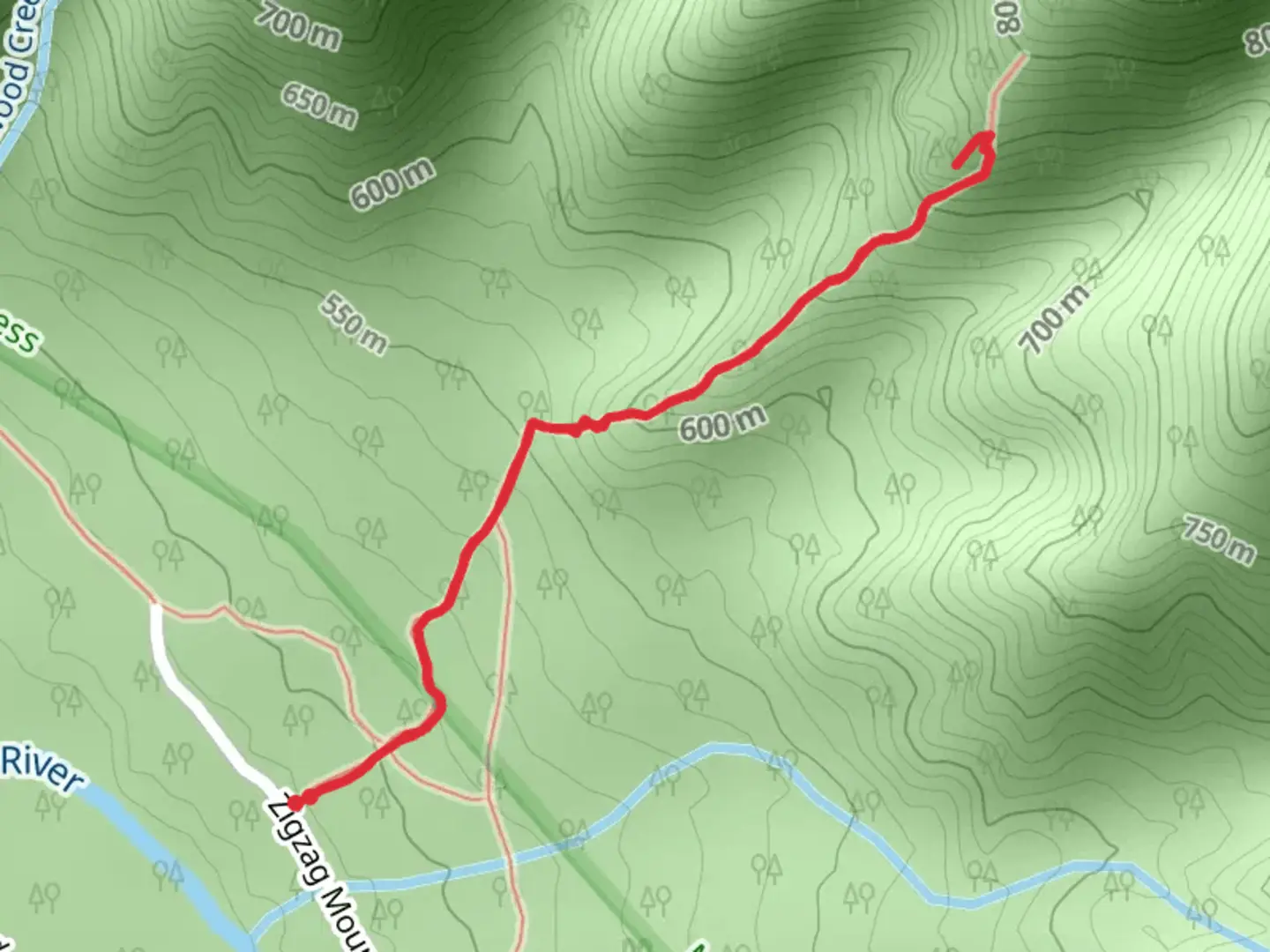 An image depicting the trail Castle Canyon Trail and its surrounding area.