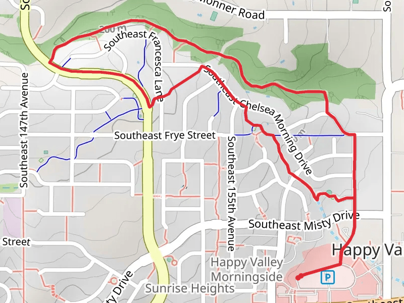 East Buttes Power Line Corrodor Loop Trail