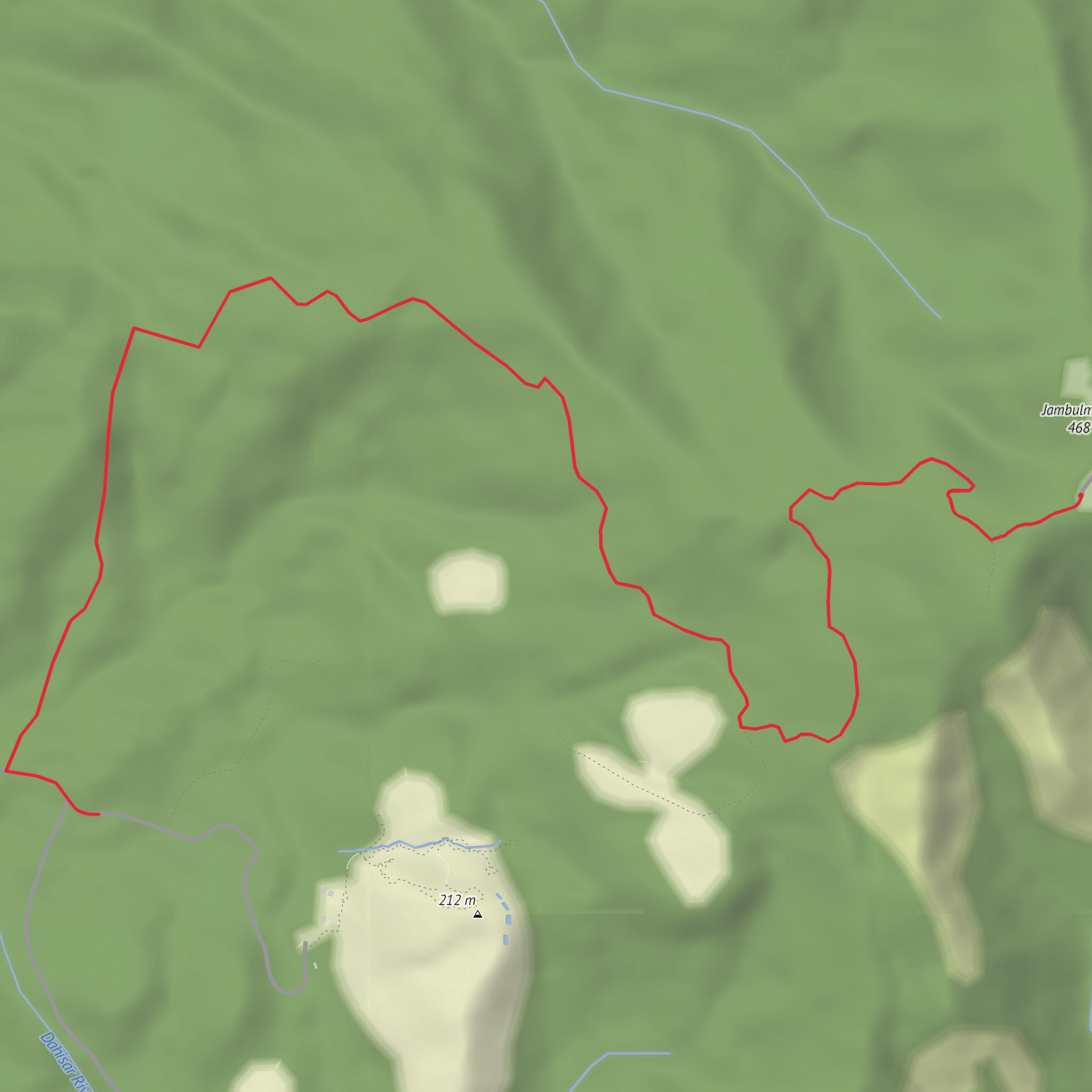 Jambulmal mobile static map