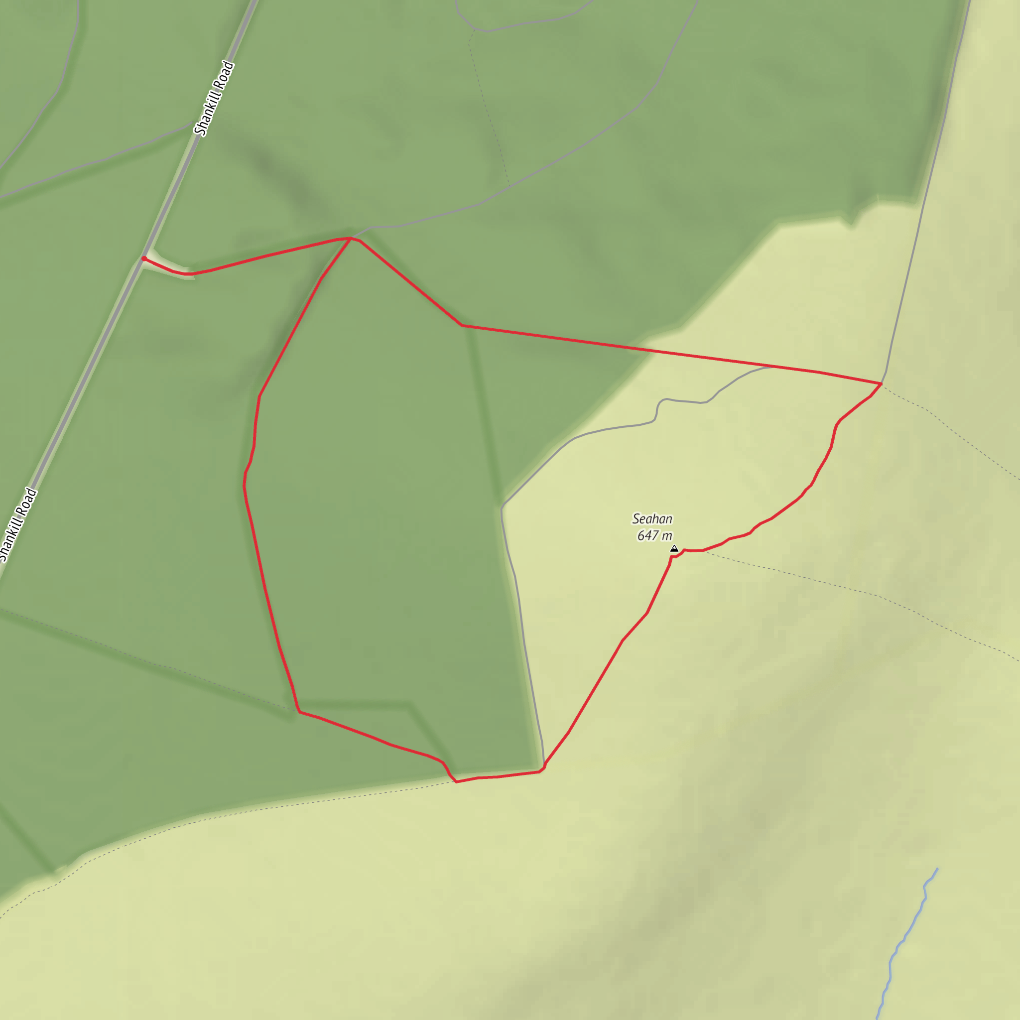 Seahan Loop mobile static map