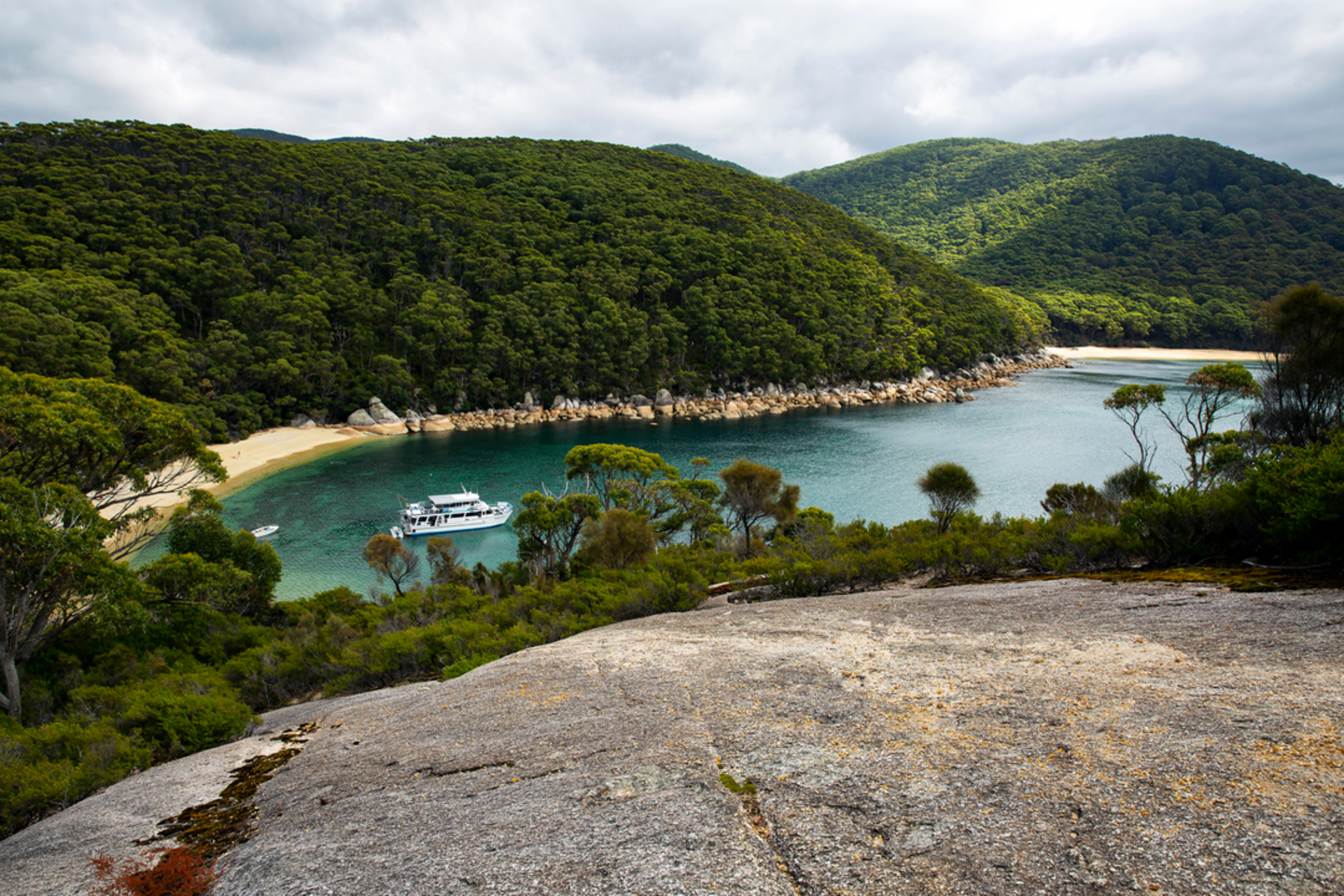 An image depicting the trail Wilsons Promontory - Sealers Cove Trail and its surrounding area.