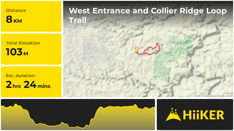 West Entrance and Collier Ridge Loop Trail | Fentress County | Tenness