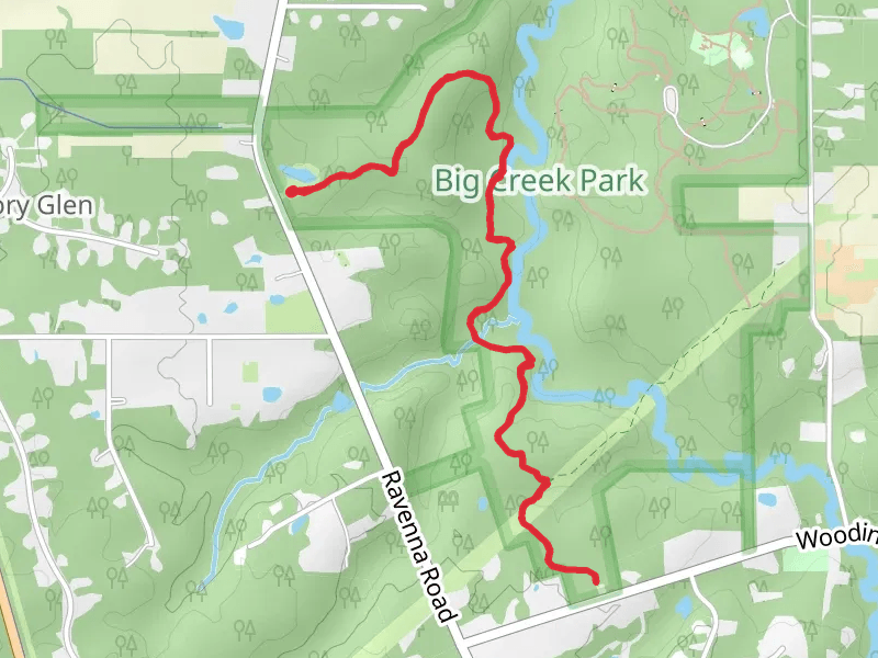 Tupelo Pond - Creek Trail