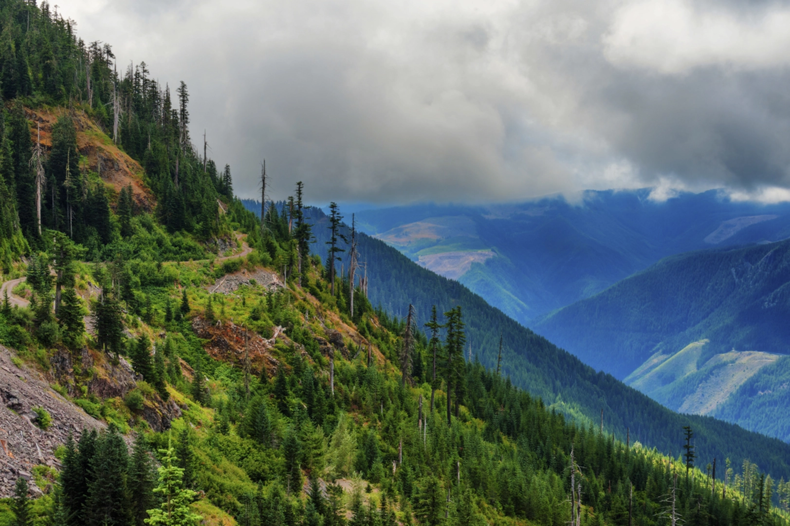 An image depicting the trail Dome Rock Trail via Tumble Ridge Trail and its surrounding area.