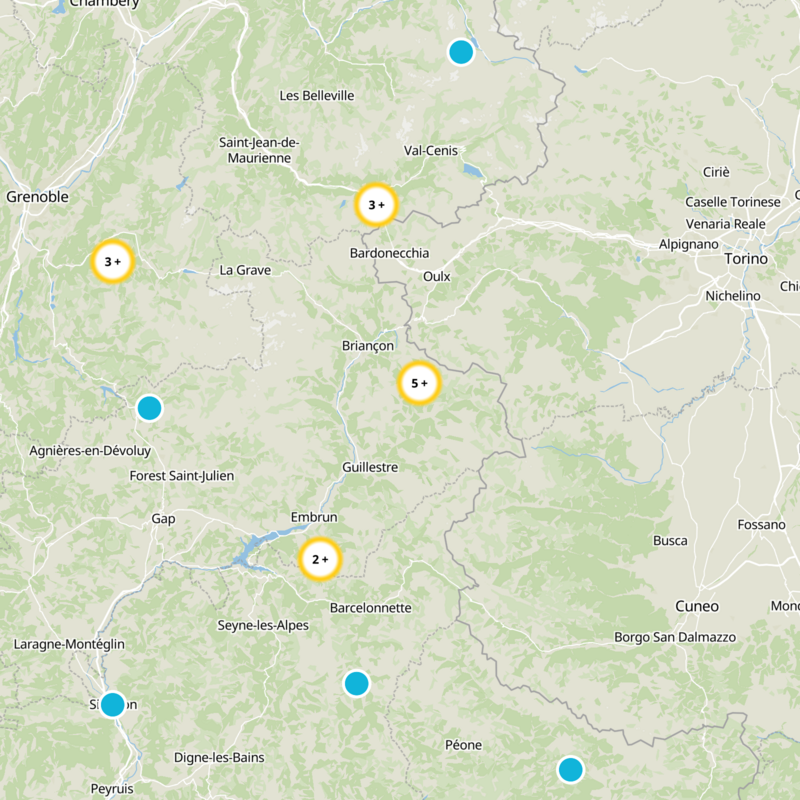 Aiguilles Static Map