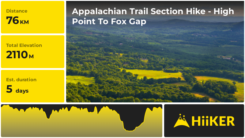 Appalachian Trail Section Hike - High Point To Fox Gap | Sussex County