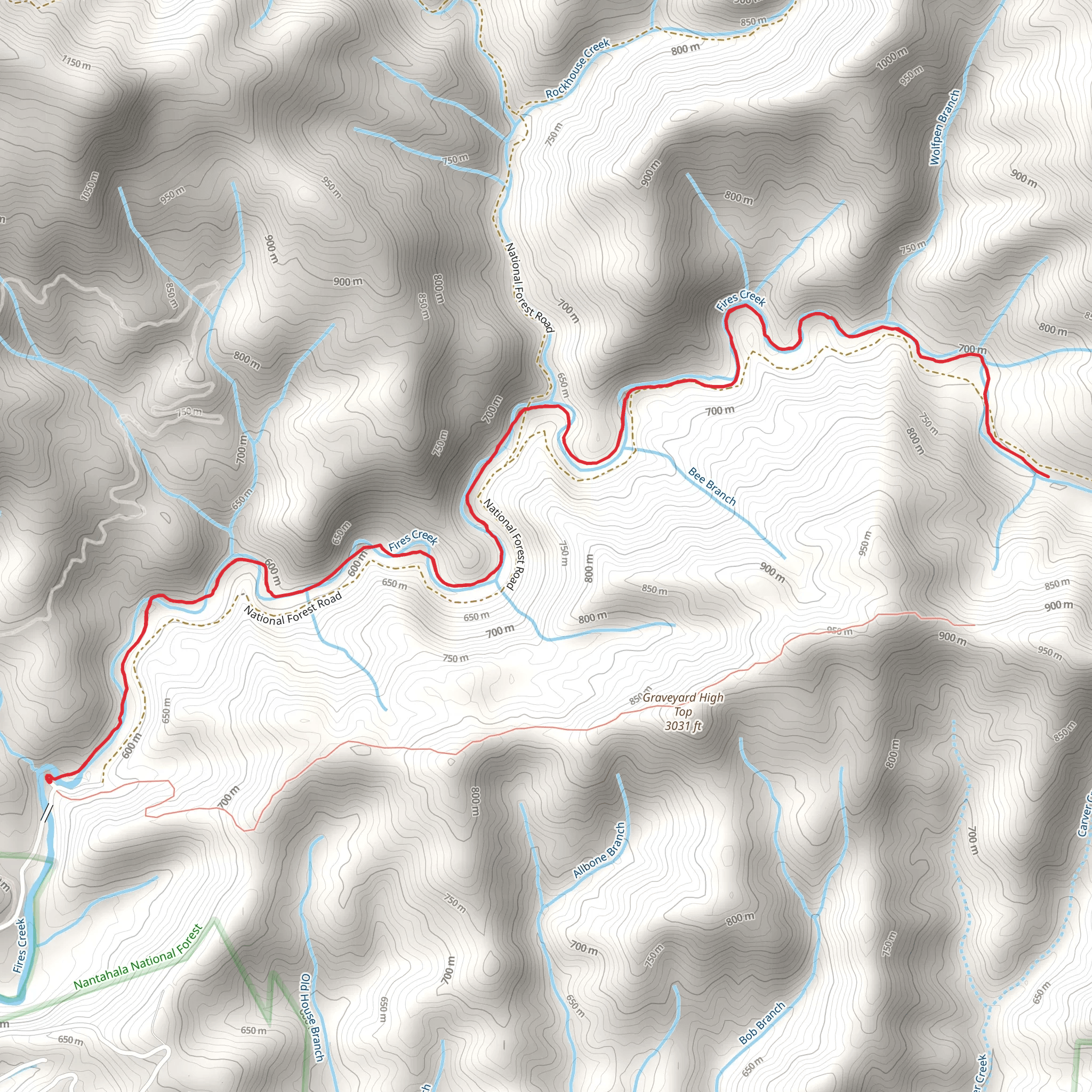 Cover Trail mobile static map