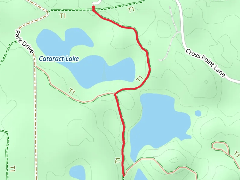 Cataract Lake via NCT