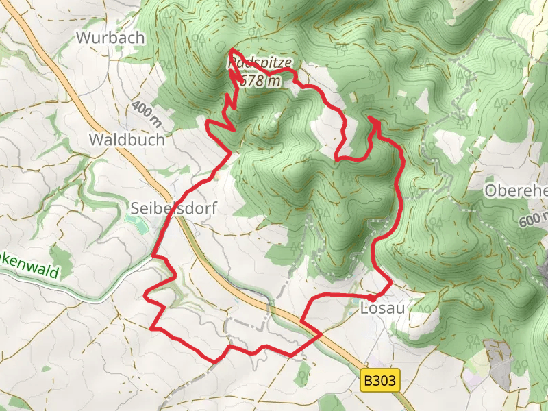 Katzbach Weg and Frankenwald Steigla Muschelkalkweg