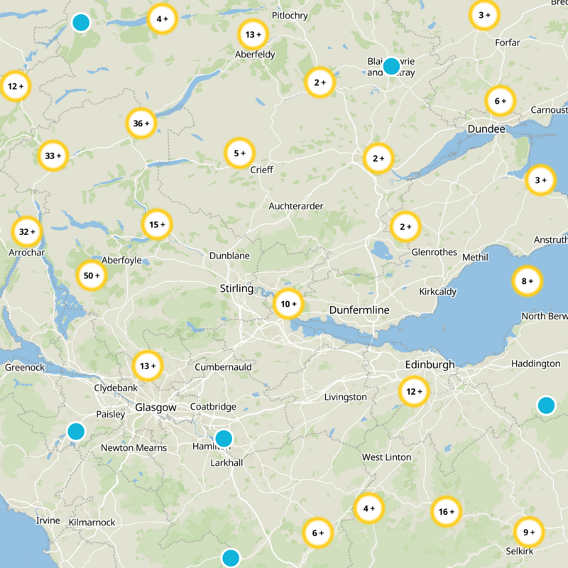 Clackmannanshire Static Map