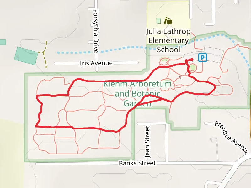 Taylor Trail and Sweetshrub Trail