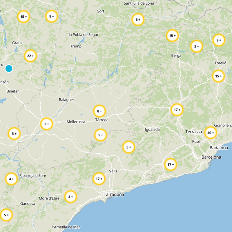 Cervera Static Map