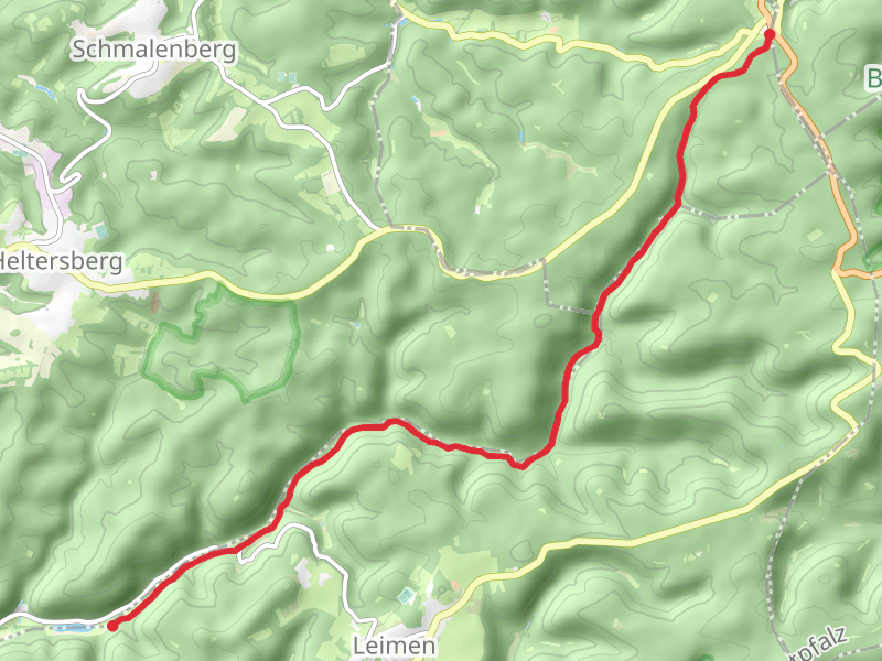 Johanniskreuz to Clausensee Walk