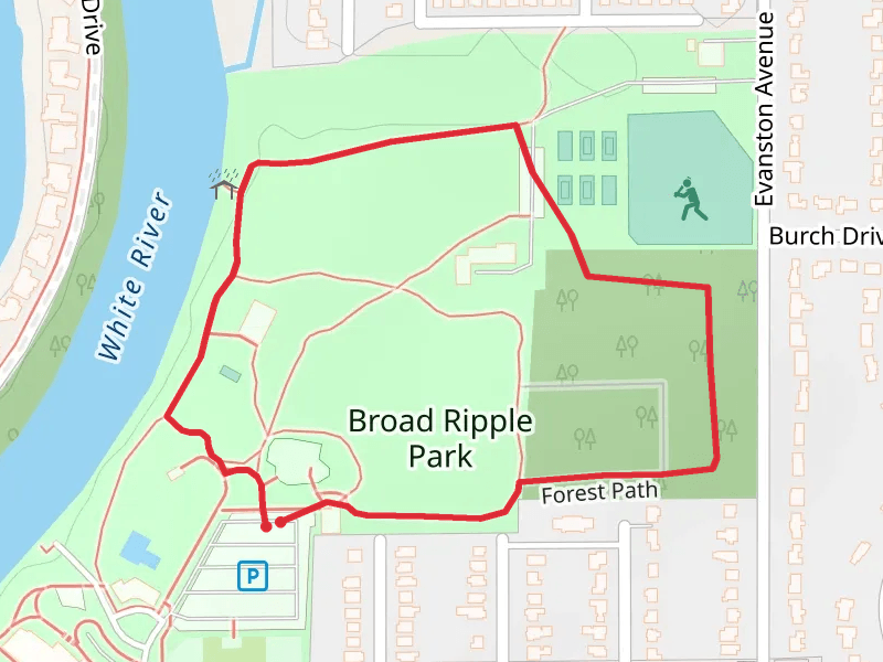 Broad Ripple Park Loop