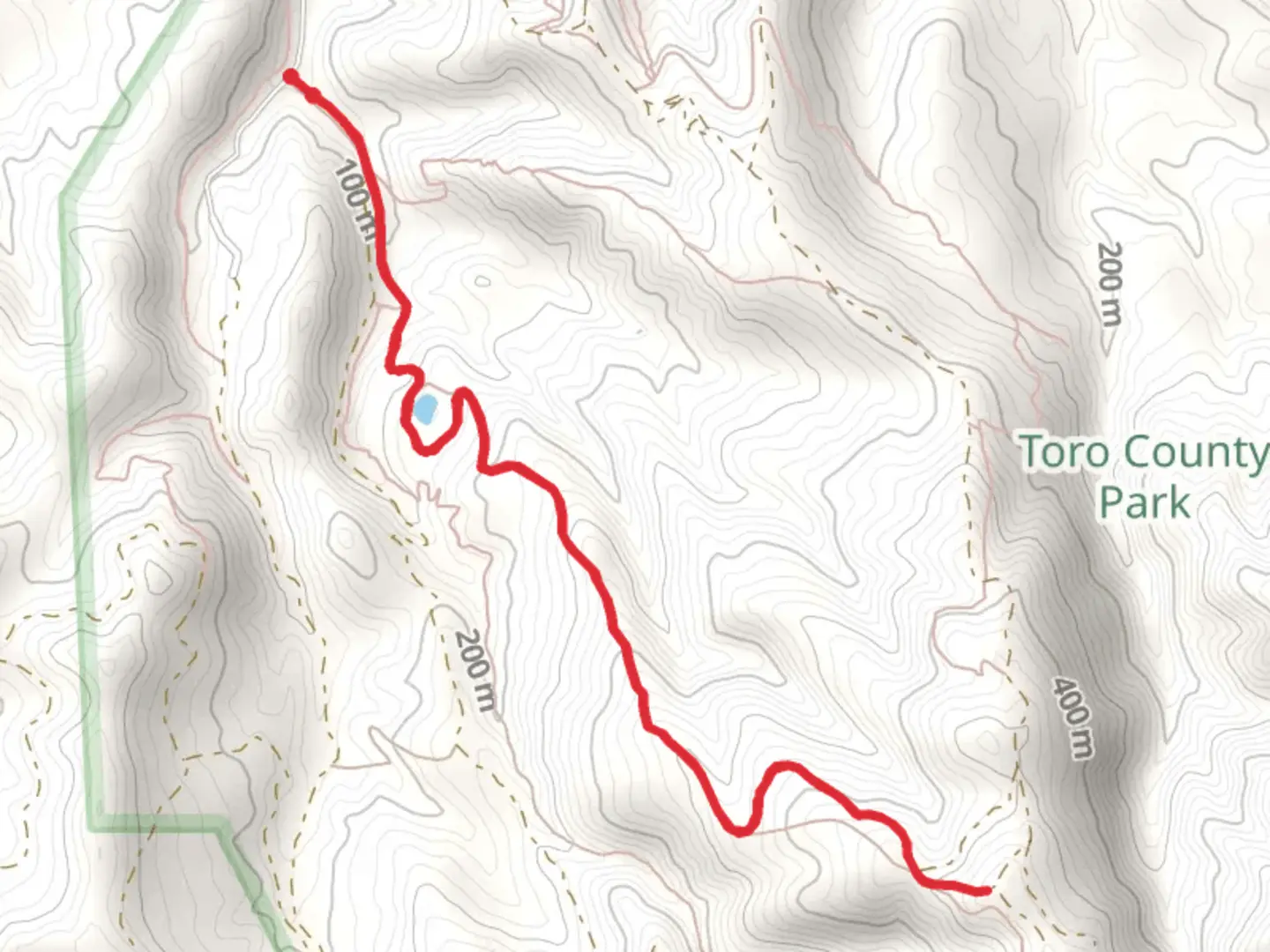 An image depicting the trail Cougar Ridge Trail and its surrounding area.