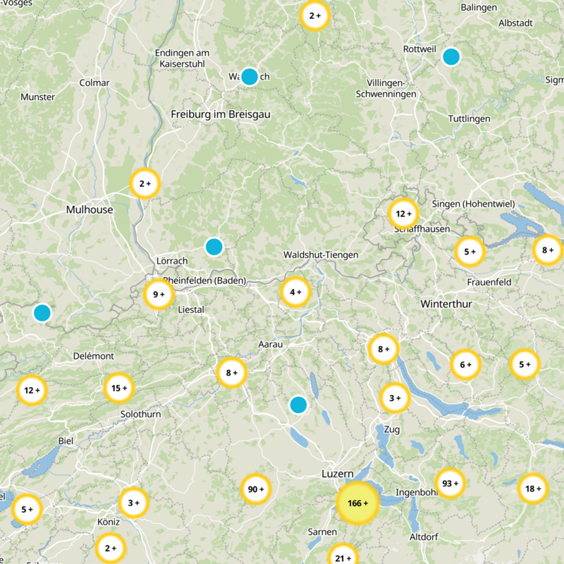 Bezirk Laufenburg Static Map