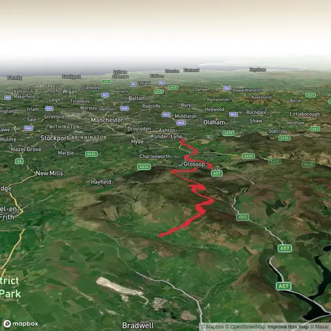 Hike from Edale via The Nab, Fairbrook Naze and Eastwood Nature Reserve