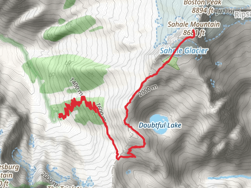 Sahale Mountain via Cascade Pass Trail