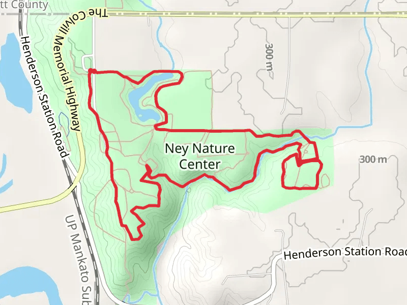 Ravine Trail and Field Trail