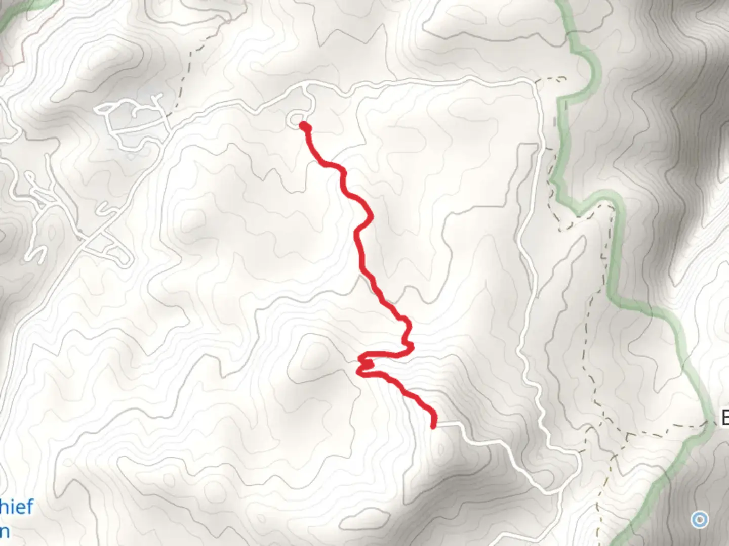 An image depicting the trail Kentuck Trail and its surrounding area.
