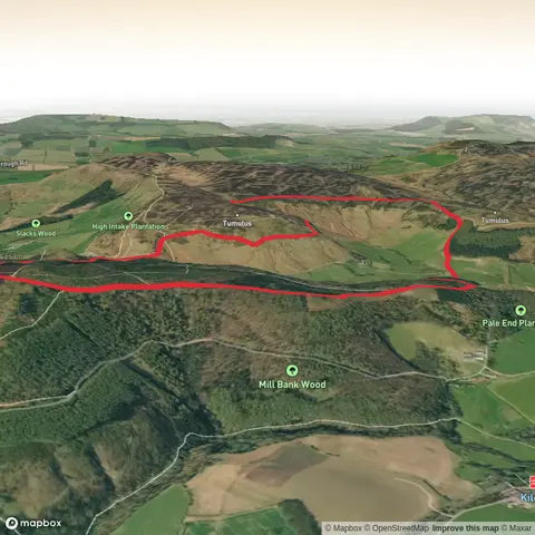 Loop from Gribdale Gate car park to Captain Cooks