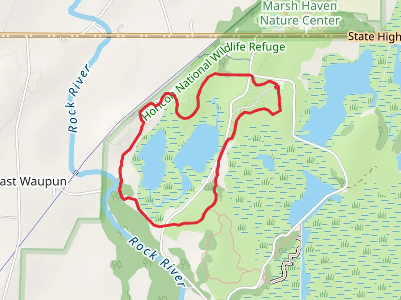 Redhead Hiking Loop Trail