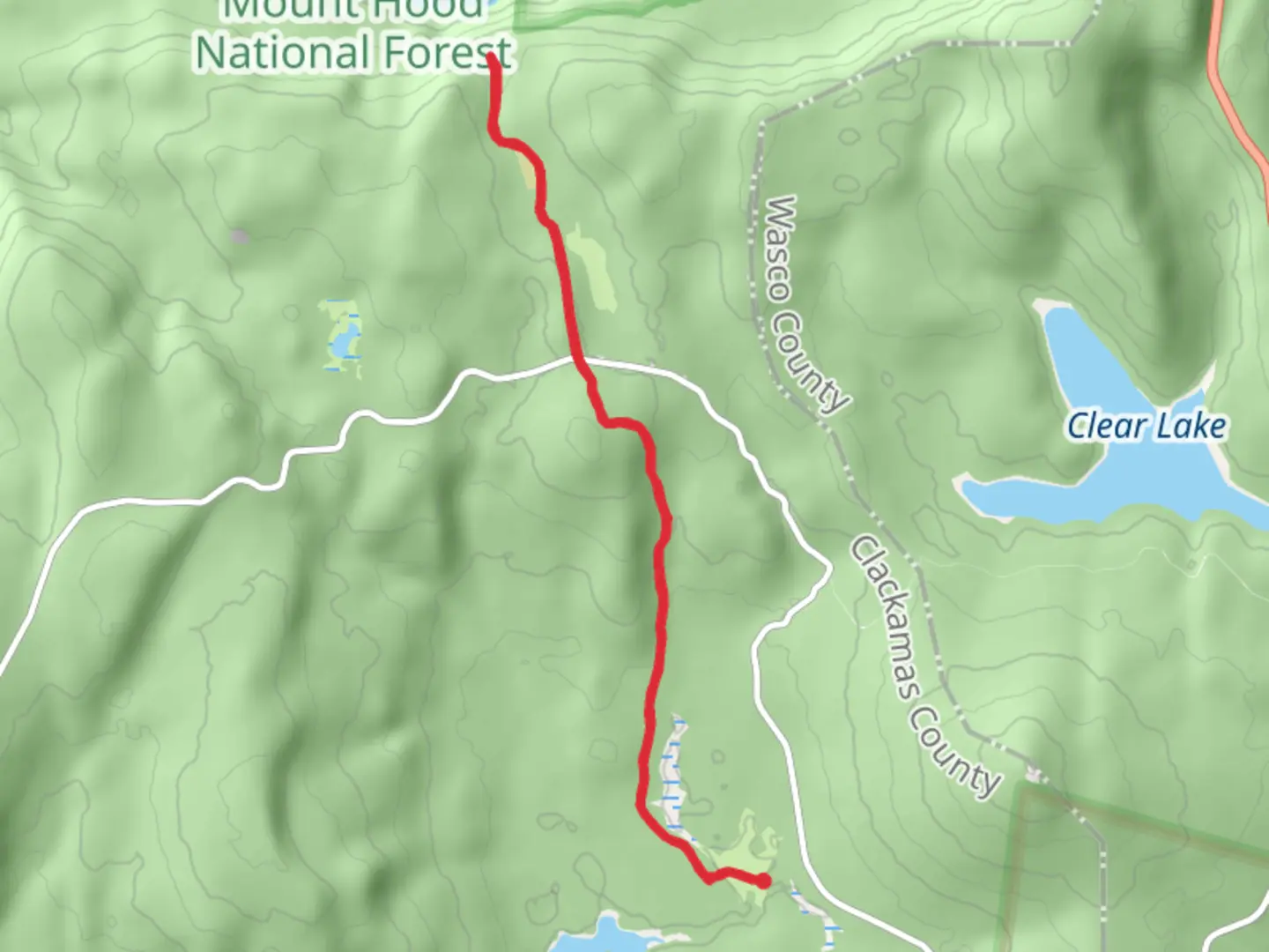 An image depicting the trail Dry and Jackpot Meadows Trail and its surrounding area.
