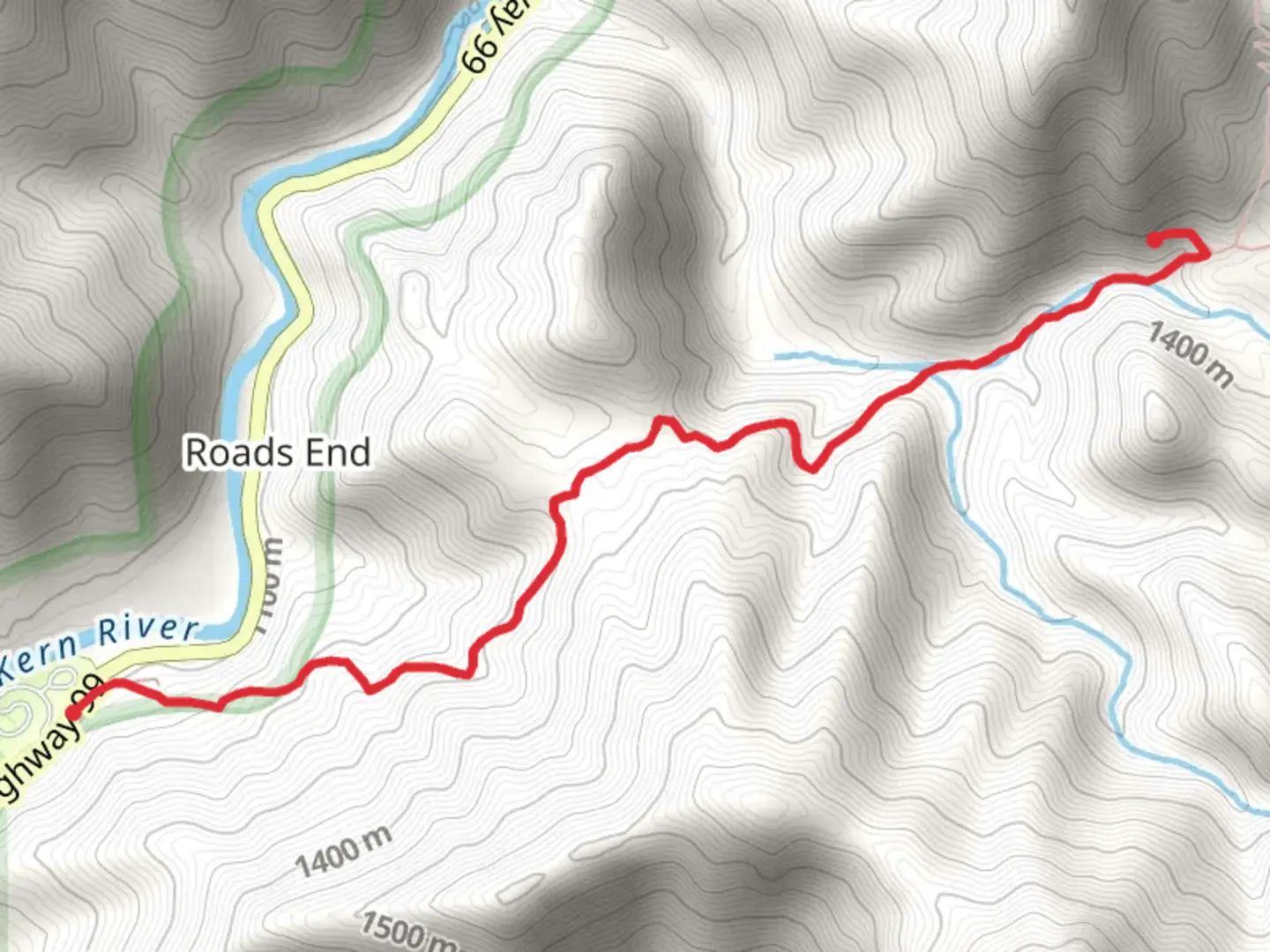 An image depicting the trail Packsaddle Trail and its surrounding area.
