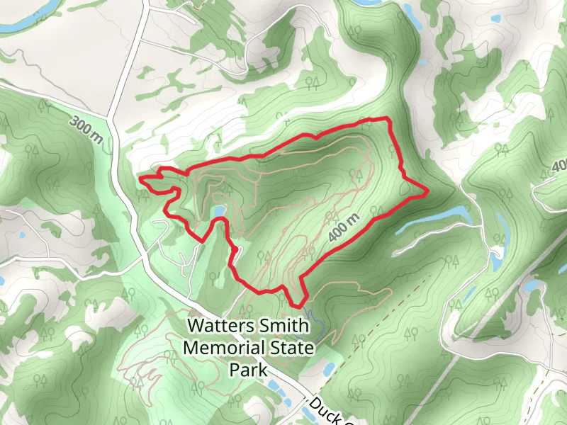 White Oak Loop - Watters Smith Memorial State Park