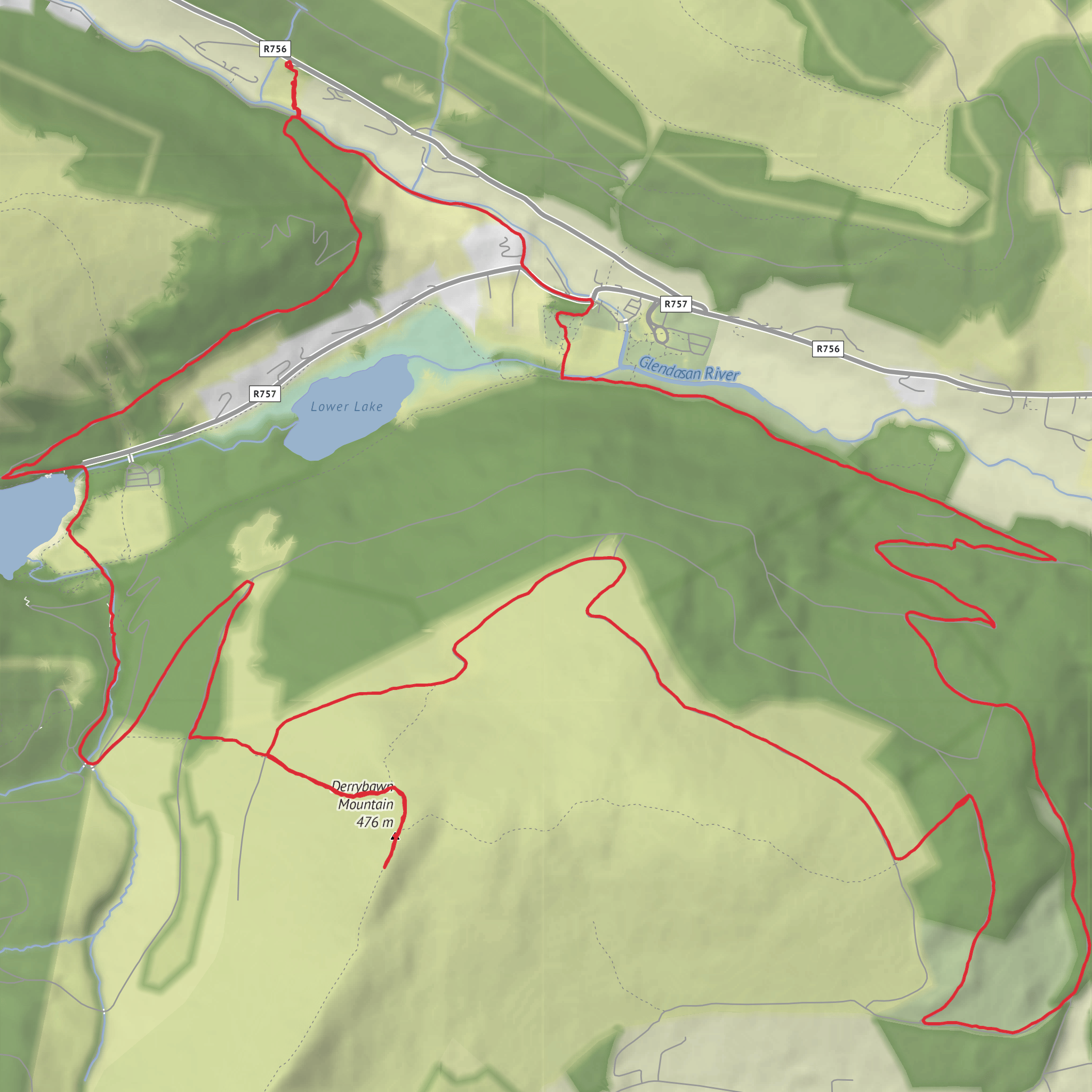 Summer In Speedgoats mobile static map