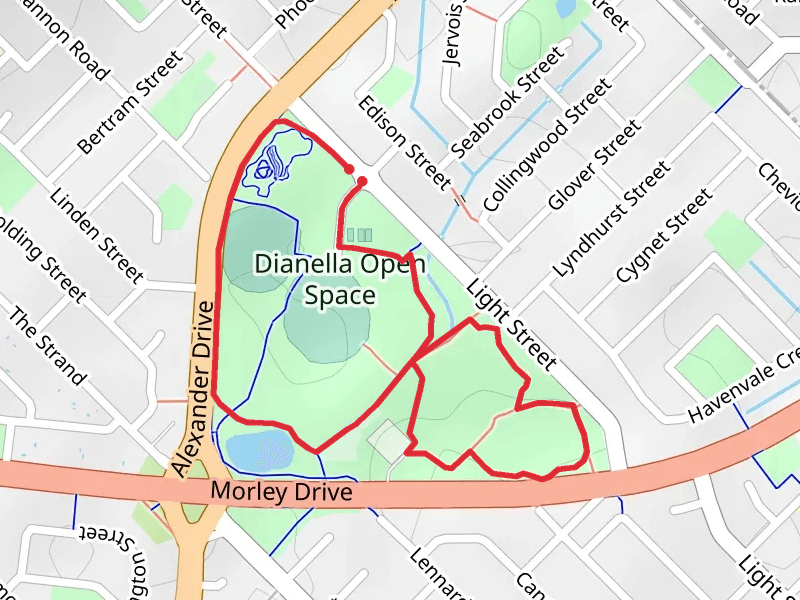 Dianella Regional Open Space Trail