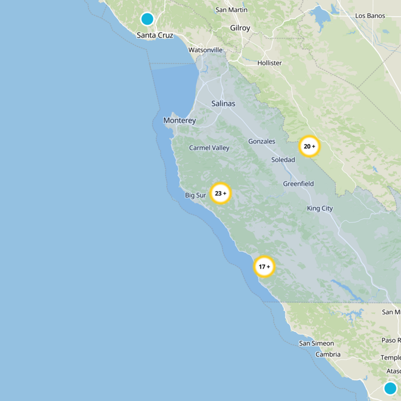 Monterey County Static Map