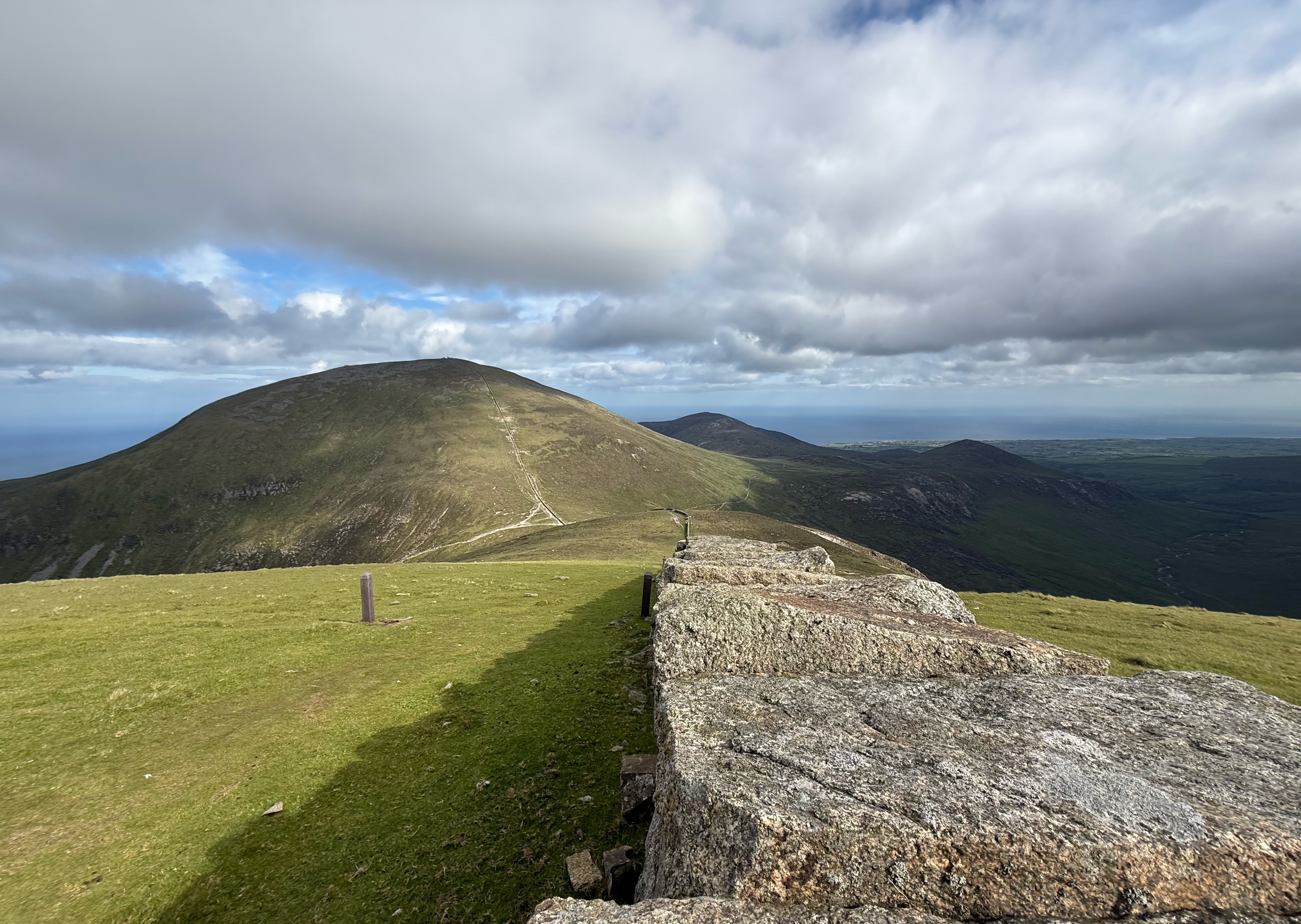 A map preview of the recording Mourne AONB - Jun 14.