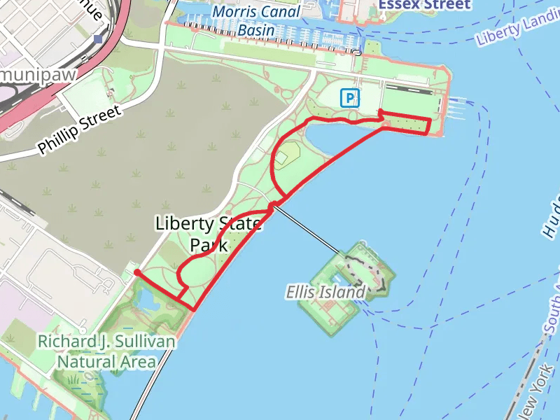 Hudson River Waterfront Walkway Loop