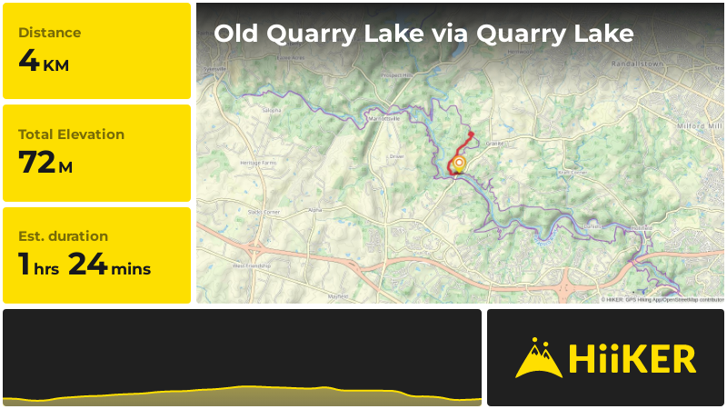 Old Quarry Lake via Quarry Lake | Baltimore County | Maryland