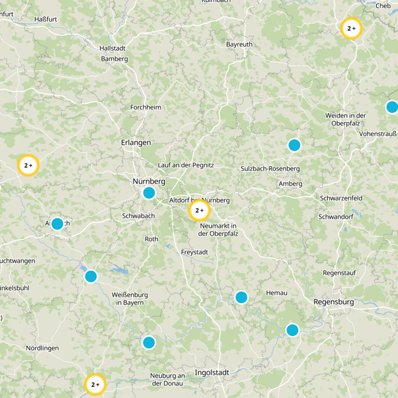 Nürnberger Land Static Map