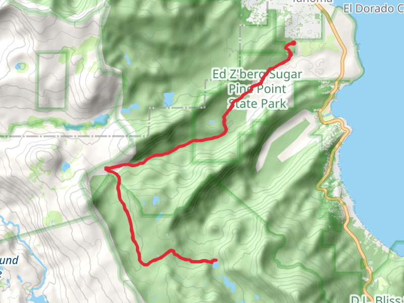 Lake Genevieve via North Fire Road