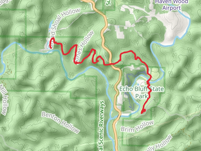 Current River Trail - Ozark Trail - Upper Current Section