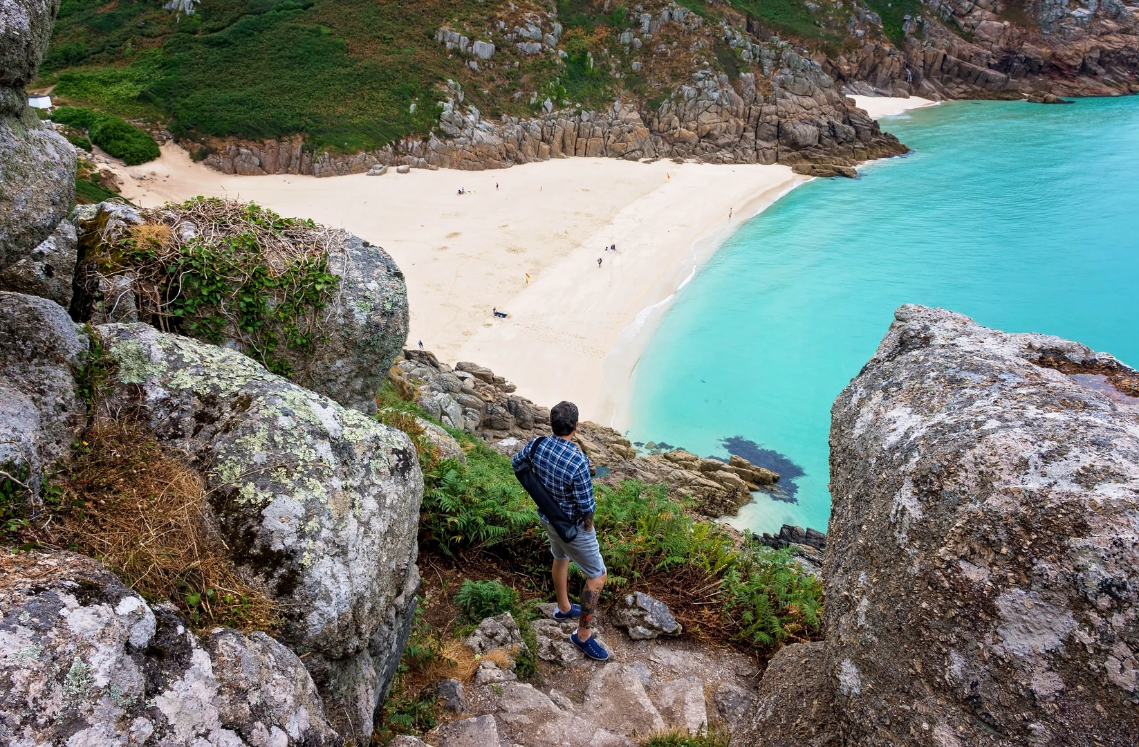 An image depicting the trail Logan Rock and Port Curno Loop and its surrounding area.