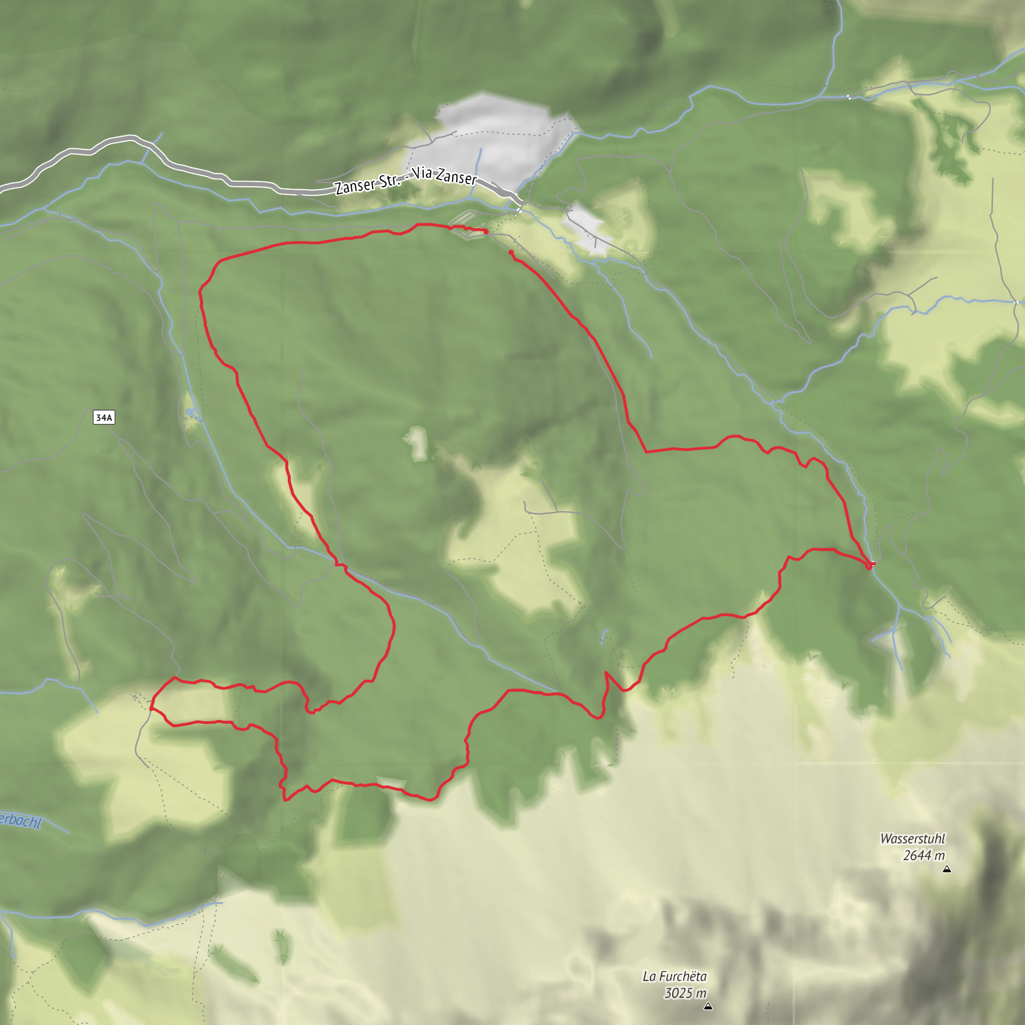 Adolf Munkel Trail mobile static map
