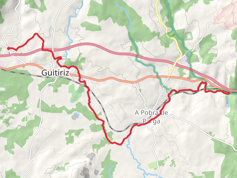 Ruta da Auga de Guitiriz PR G 99