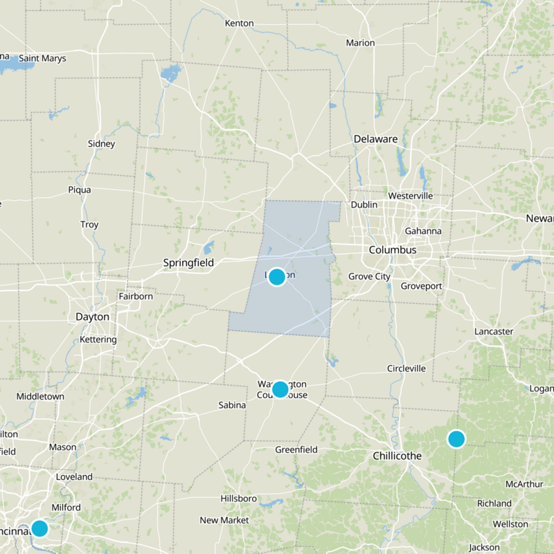 Madison County Static Map