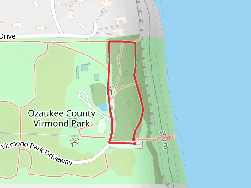 Ozaukee County Virmond Park Loop